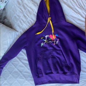 Purple hoodie